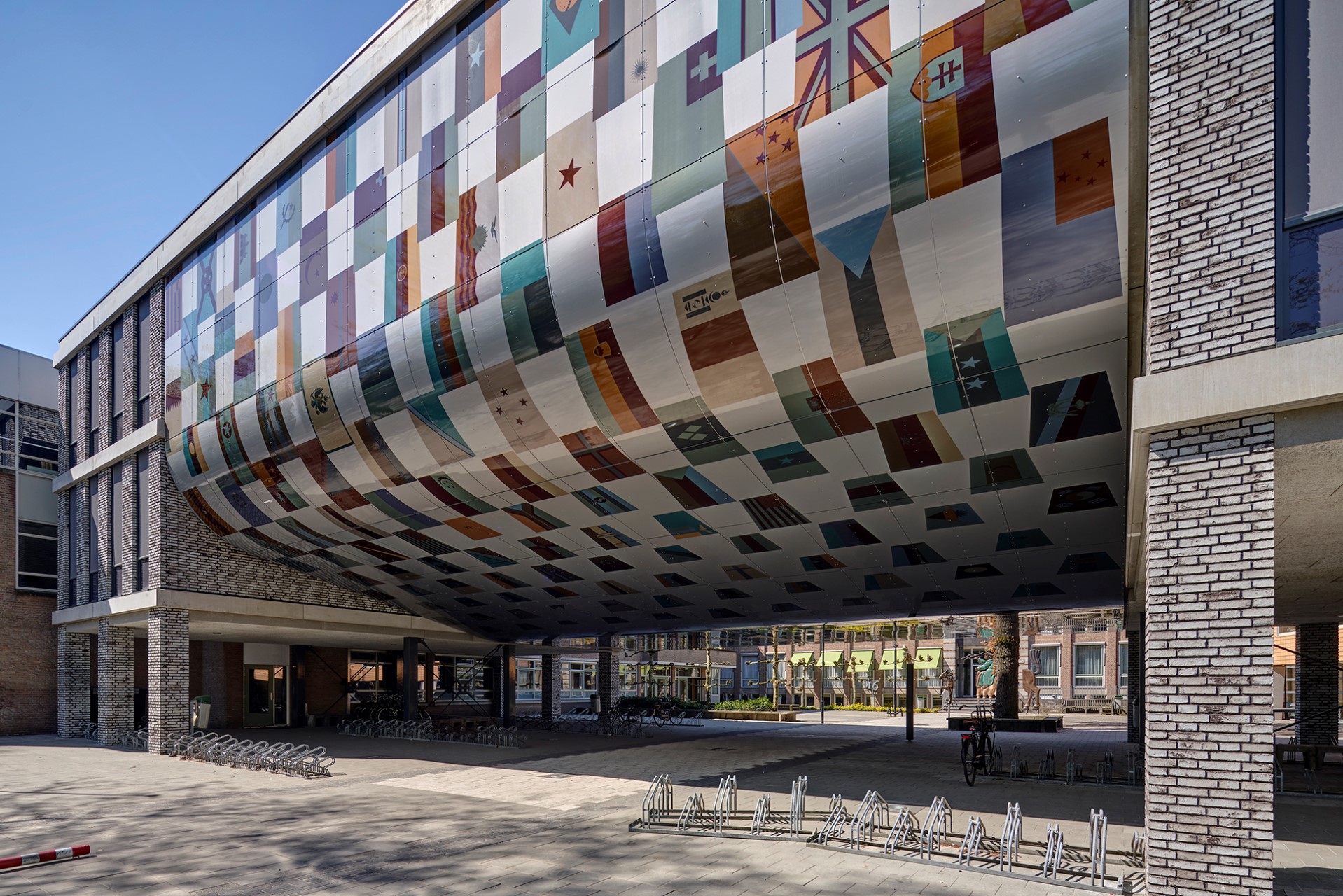 MD Flack gevel zijkant International Campus Breda MD Flack gevel zijkant International Campus Breda