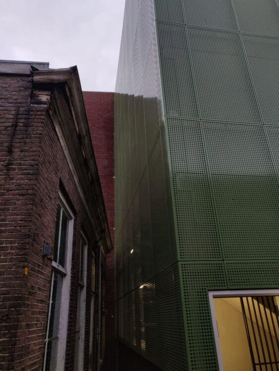 MD Designperforatie gevel Parkeergarage De Kromme Elleboog