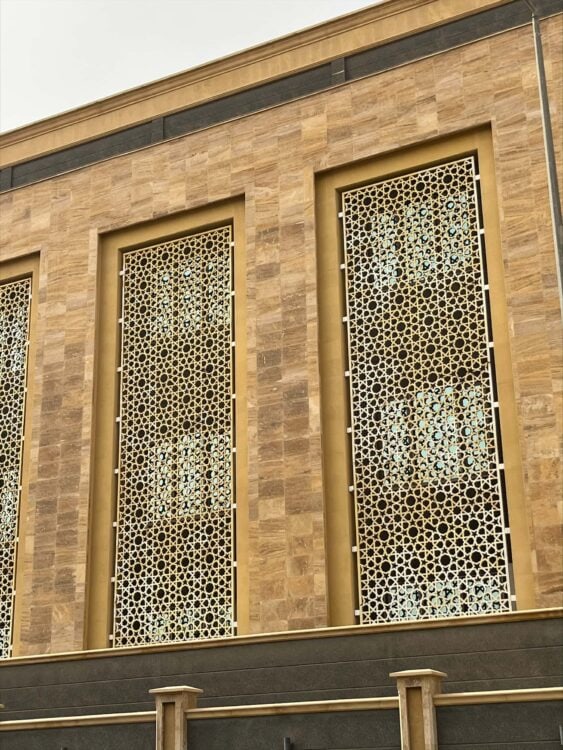 MD Designperforatie gevel Metadecor Dubai