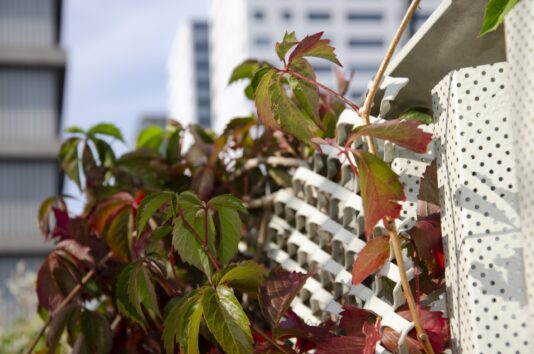 Fietsenstalling de Knoop in Utrecht met MD Strekmetaal