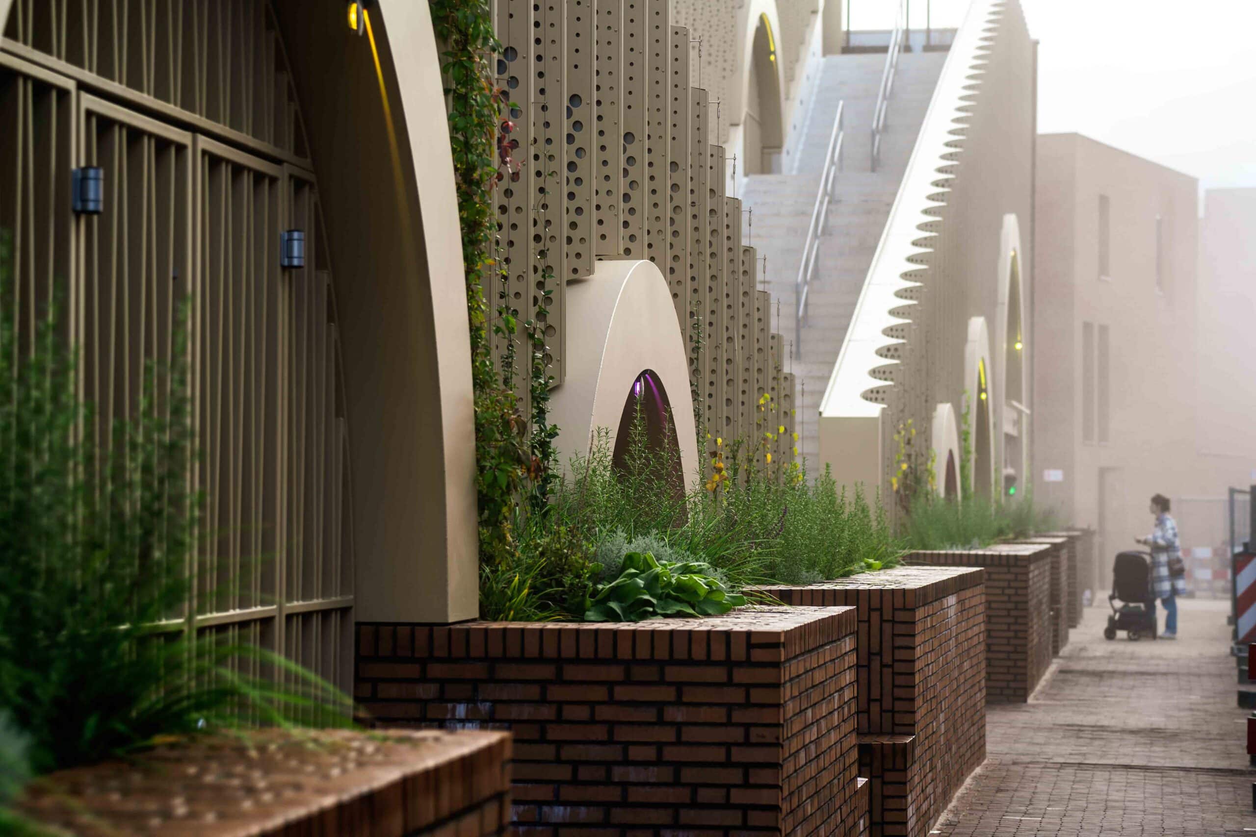 groene gevel Metadecor