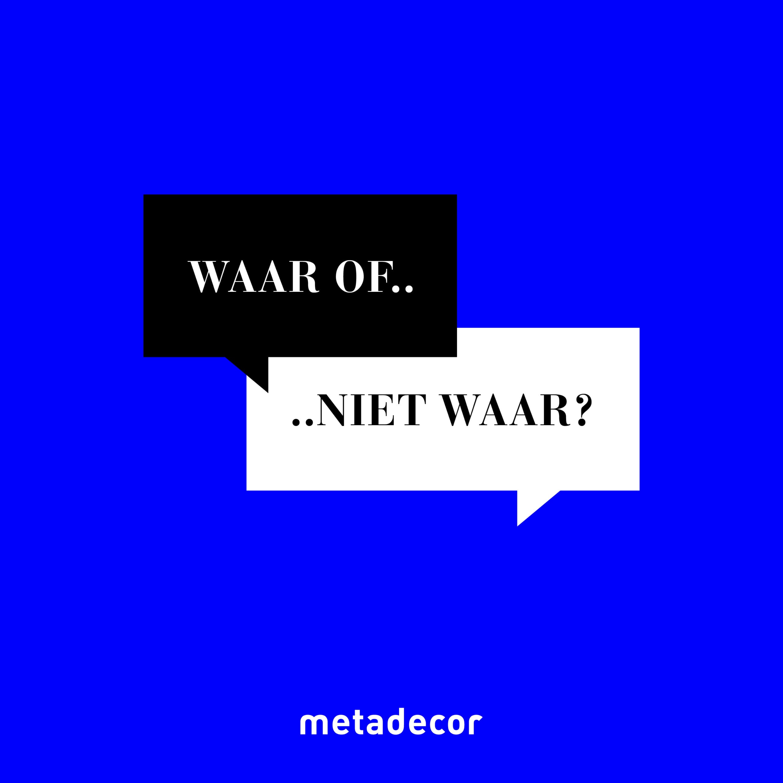 Waar of niet waar - Mythes gevelbouw - Metadecor - Blog 1