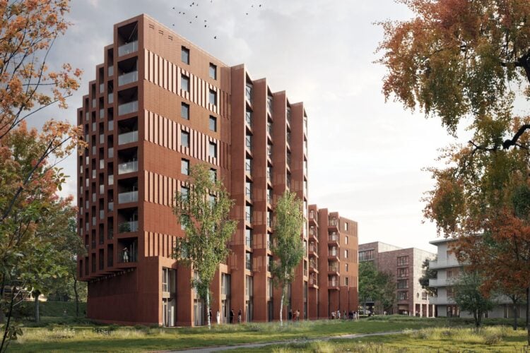 Woongebouw Wisselspoor Veld 10 in Utrecht- MD Strekmetaal – Metadecor – Impressie1