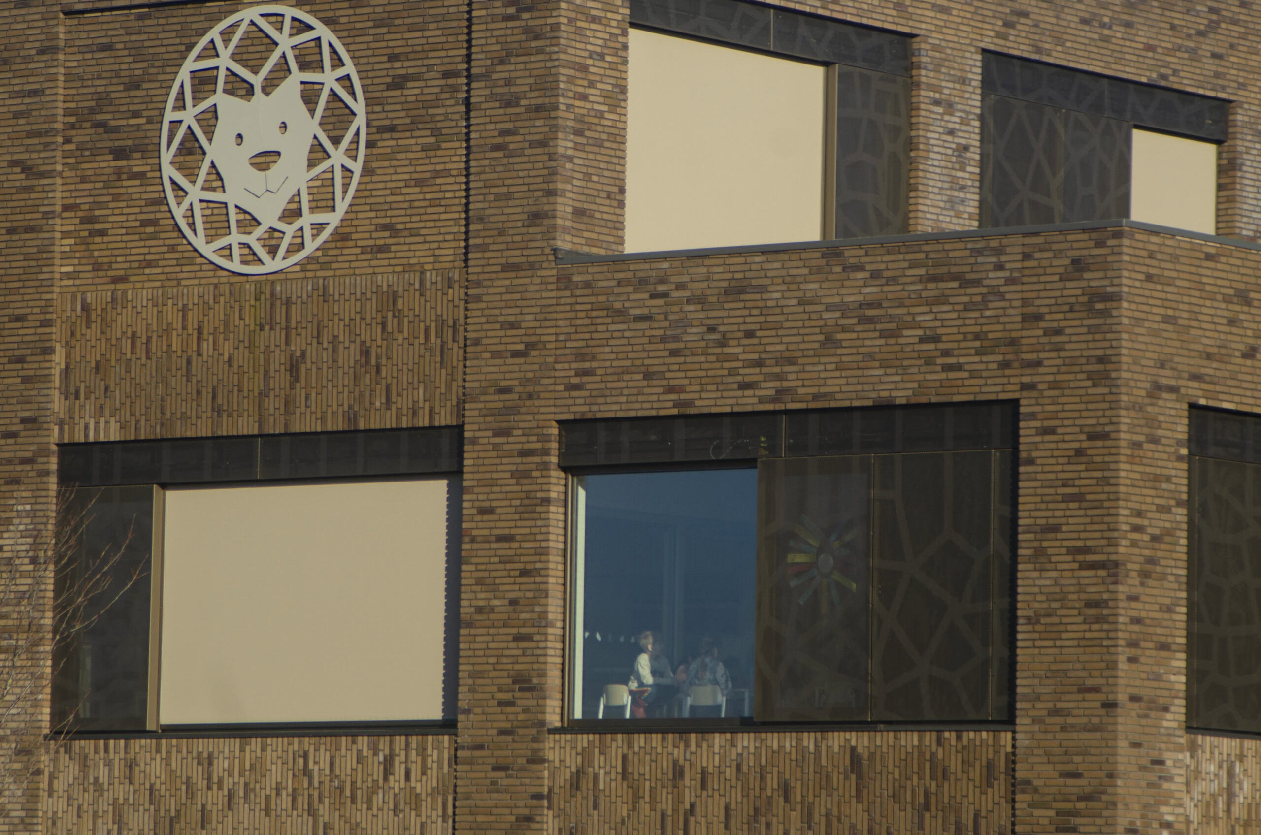 MD designperforatie aluminium gevel