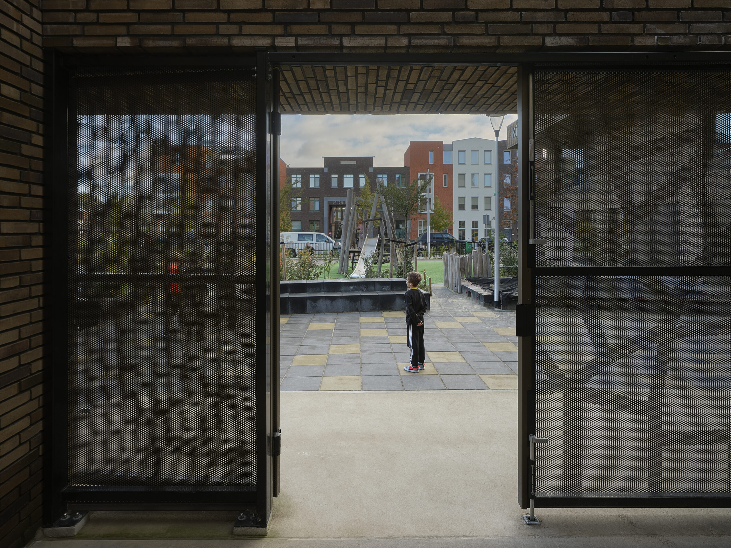 design perforatie metalen gevelbekleding