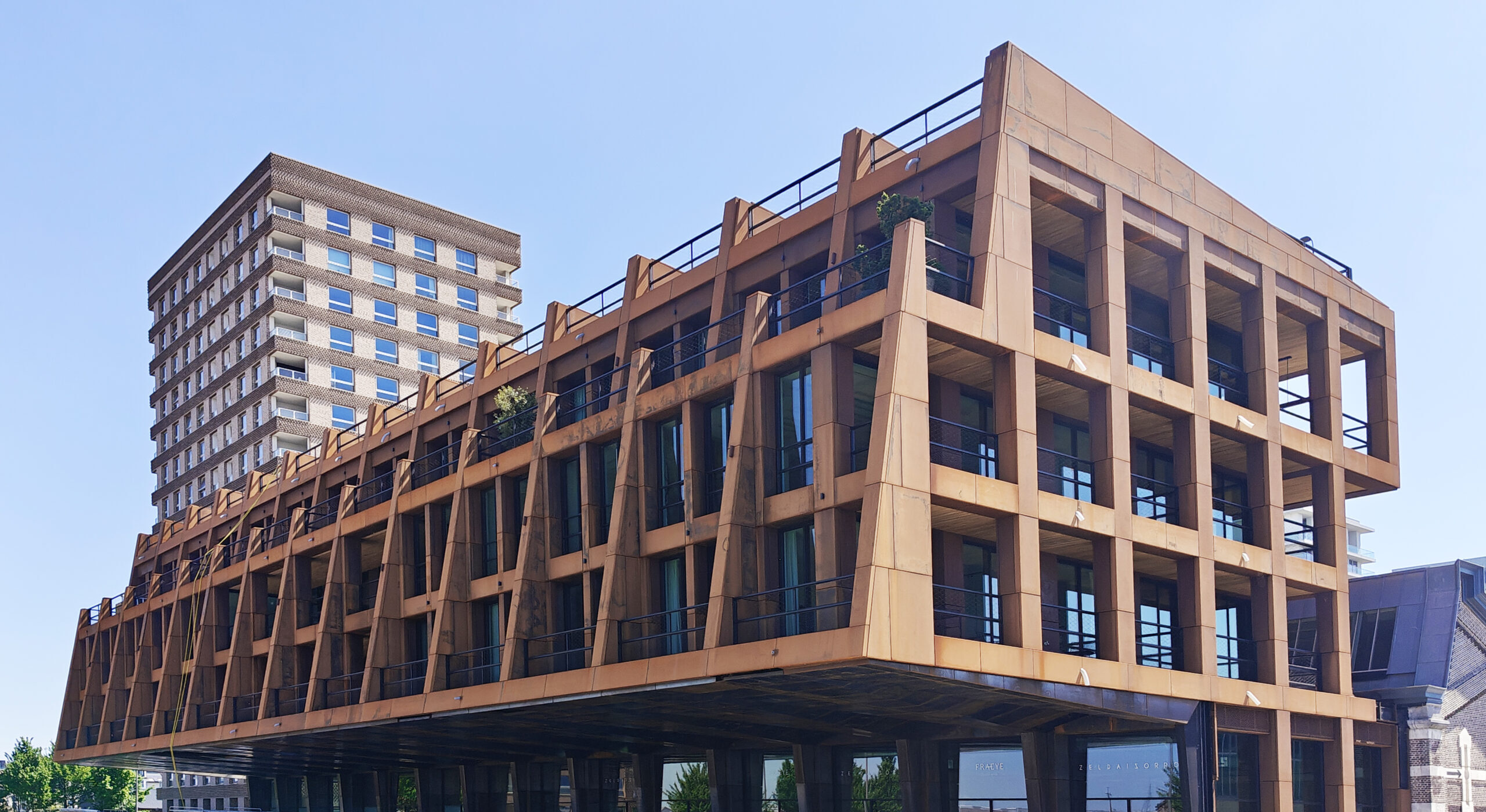 MD Flack corten staal gevelbekleding